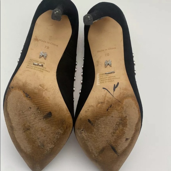 *Victoria Secret Suede Pointed Toe Heels Size: 7 - Picture 6 of 6